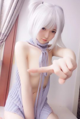 (인터넷 연예인) Xiao Yangze COSER 시리즈 '스웨터'사진 세트 (19P)