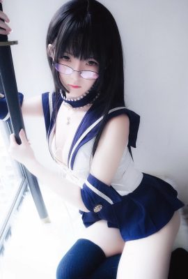 (인터넷 연예인) Xiao Yangze COSER 시리즈 “Katana and Sailor Suit”사진 세트 (20P)