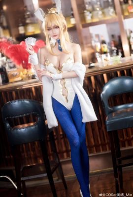 FGO 아르투리아 펜드래곤 백건 덤바니걸 @COSer Mio_Mio (9P)