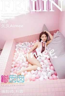 (FEILIN嗲囡囡 시리즈) 2020-09-03 Vol.340 Jiujiu Aimee 워터마크 없는 풀버전 사진 (69P)