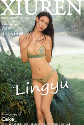 (XiuRen 秀人网) 2024.09.10 Vol.9135 lingyu69 워터마크 없는 풀버전 사진 (70P)