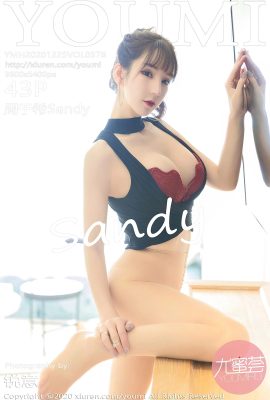 (YOUMI Youmihui)2020.12.25 VOL.578 Zhou Yuxi Sandy 워터마크 없는 풀버전 사진(44P)