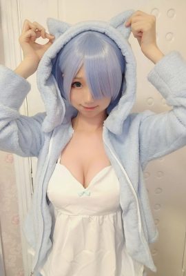 (나기사) Fantia Rem Nekomimi Pajama