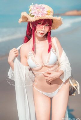 Azur Lane Xukufu 수영복 cos cn 로스트 피규어 QUQ (12P)