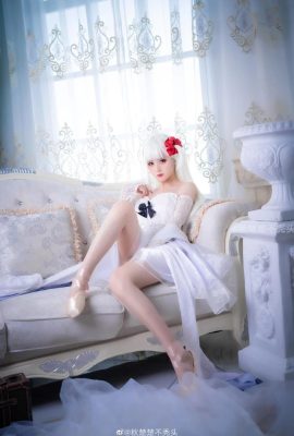 Azur Lane Xianghe/Snipe cos 흩어진 꽃 춤추는 학 cn Qiu Chuchu (9P)