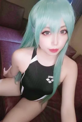 (cosplay) (주류 냐마) 수영 스즈야!