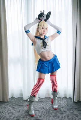 Cosplay 嵵卡Tokar Shimakaze Kancolle