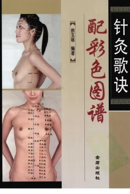 컬러 맵 (Xu Yuzhuo) Super Pose Book (398p)이있는 침술 및 Moxibustion 구절