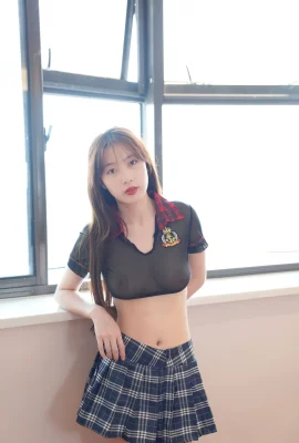 중국 모델 Lin Xinglan의 대규모 인체 개인 사진 세트 -01 (224p)